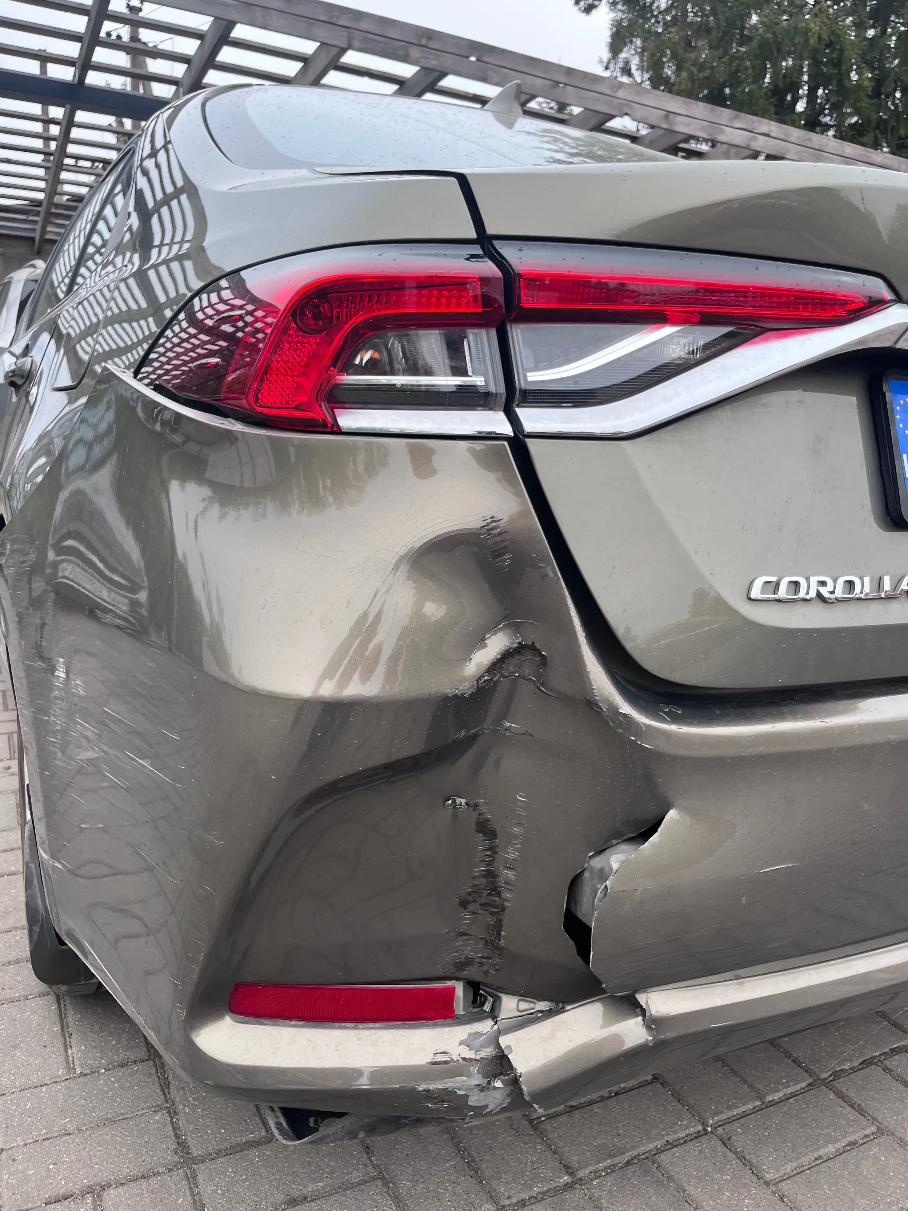 Toyota Corolla Body Repair & Painting in Vilnius