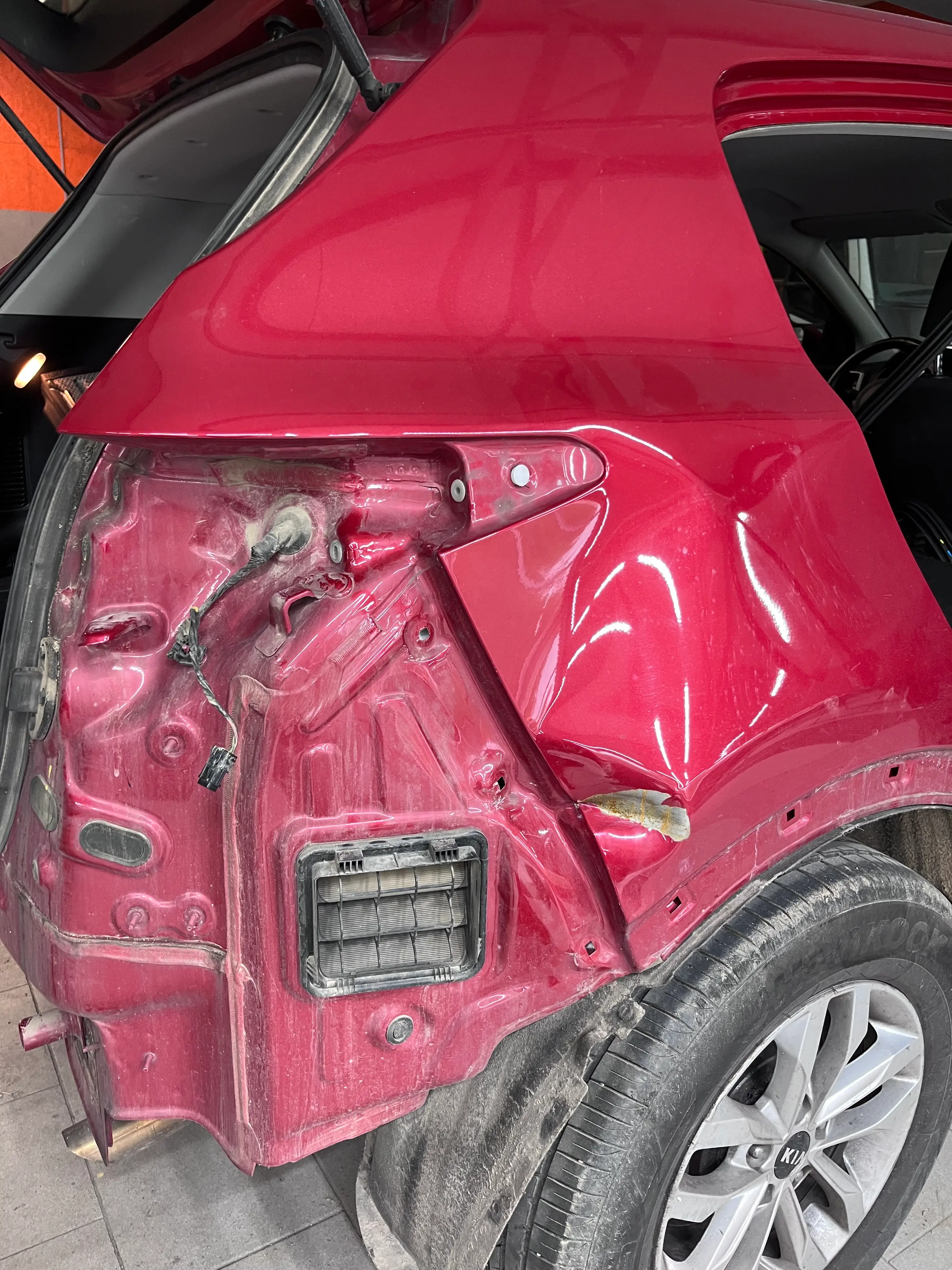 Body Repair and Painting of a KIA Sportage after Damage 1