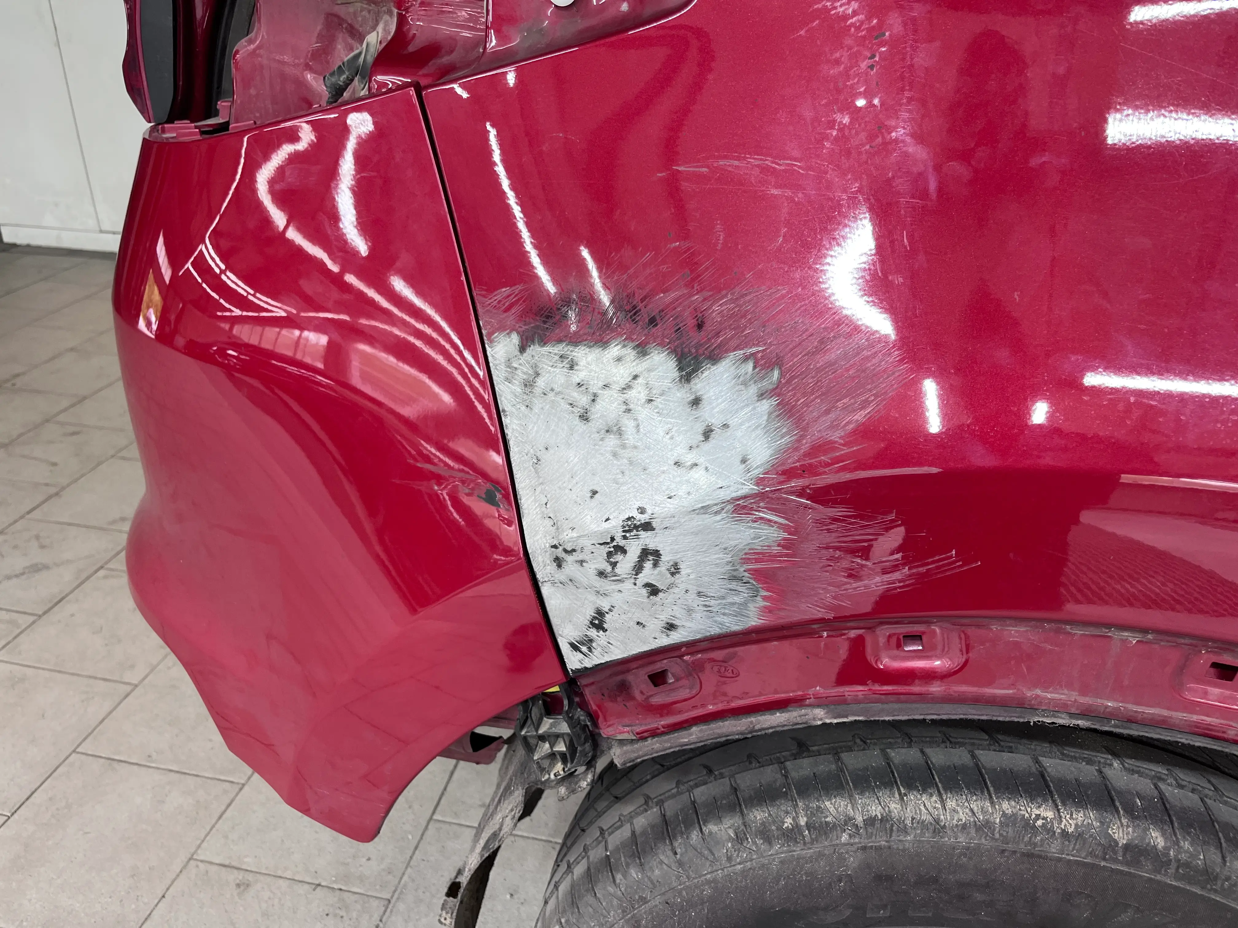 Body Repair and Painting of a KIA Sportage after Damage 3