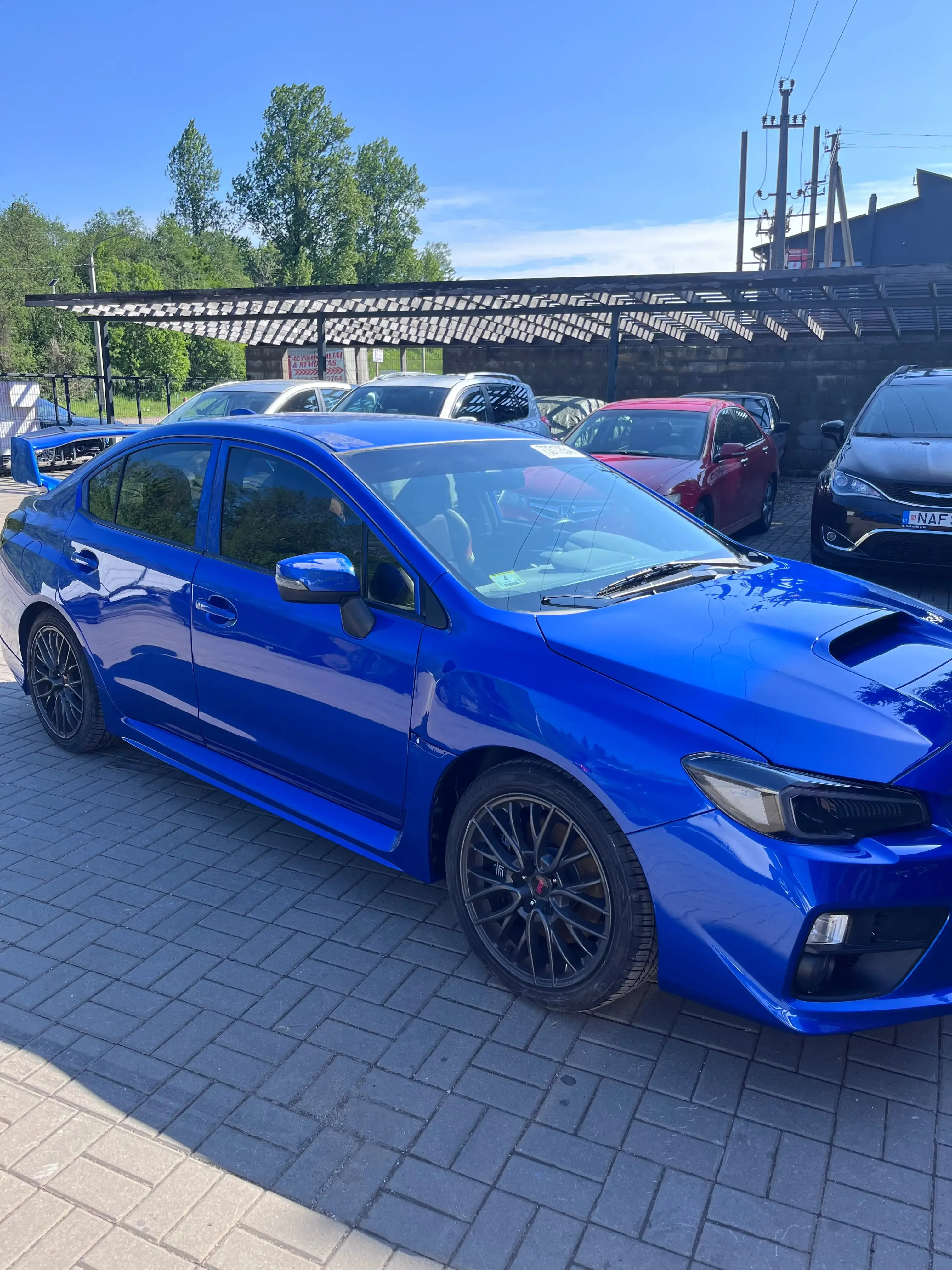 Subaru Impreza WRX STI from USA – Body Repair & Painting