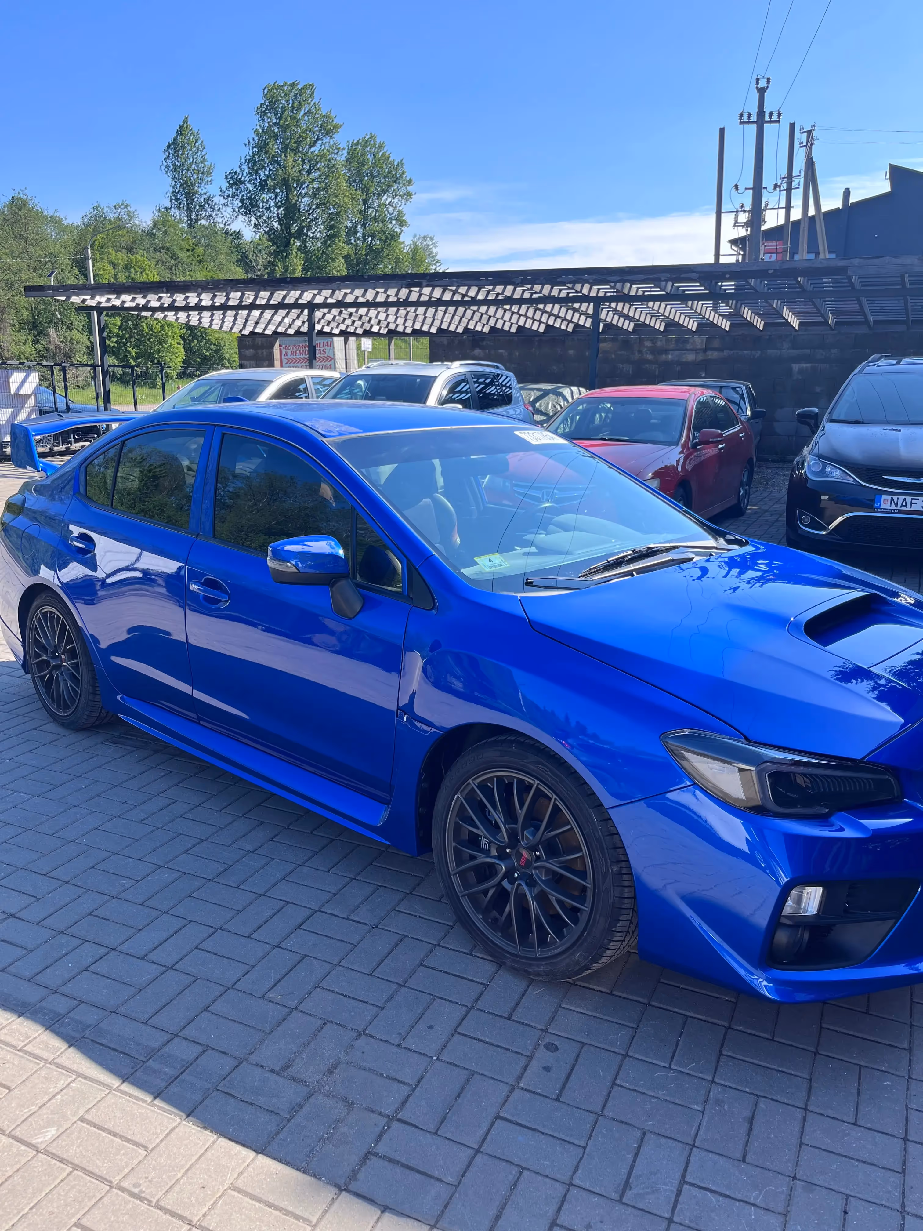 Subaru Impreza WRX STI from USA – Body Repair & Painting