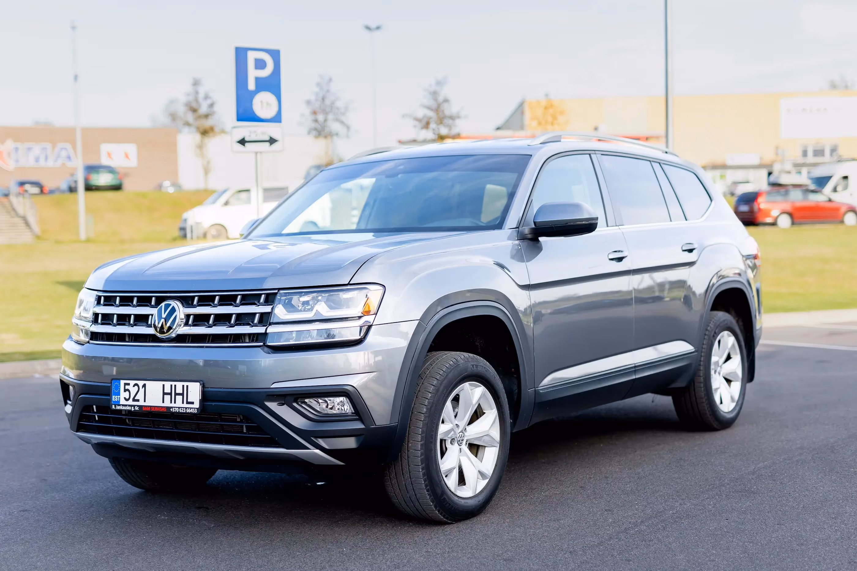 Volkswagen Atlas 2018, 3.6 L Petrol 276HP (203kW) for Sale in Vilnius, Lithuania, on AutoBaltics.com